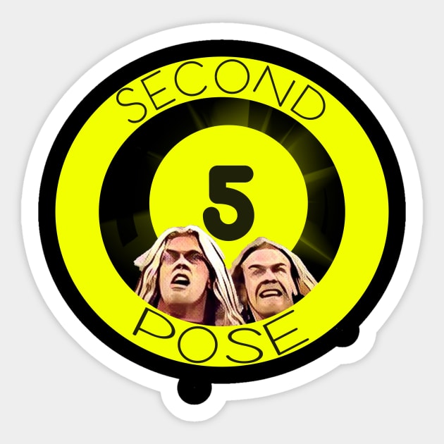 5 Second Pose Sticker by awesomeniemeier